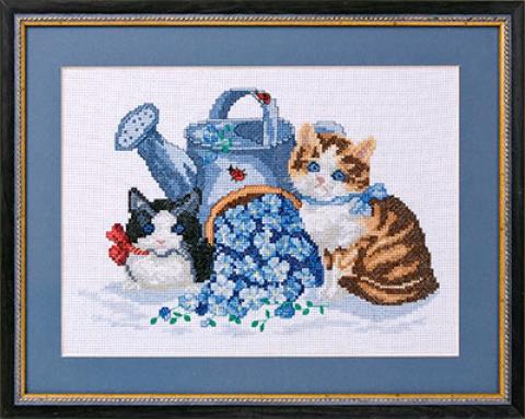 Котята с лейками